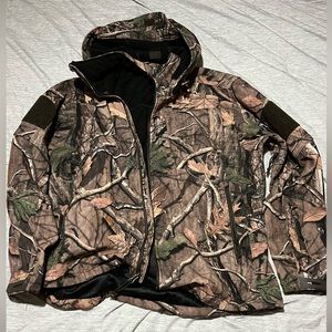 CQR Men’s Size L Tactical Style Camo Jacket
